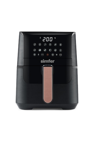 Simfer 6701 4Litre Airfry Smart Dijital Siyah