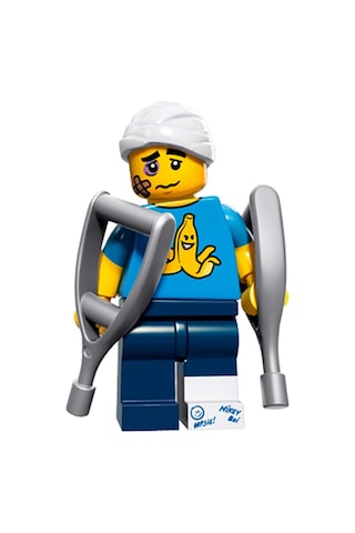 Lego Minifigür - Seri 15 - 71011 - 4 Clumsy Guy