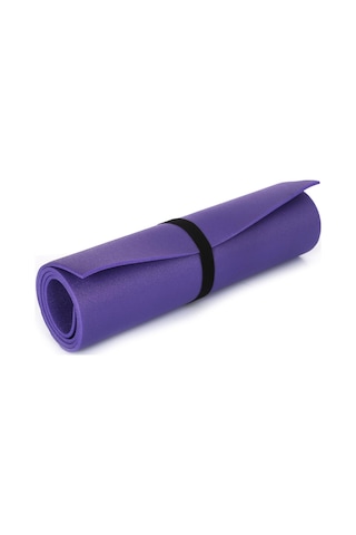 Orta Boy Mor Pilates Yoga Matı - Pilates Minderi - 140 x 50 cm -