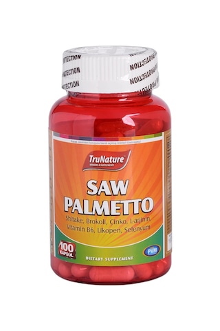 Trunature Saw Palmetto Complex 450 MG 3 Kutu 300 Kapsül