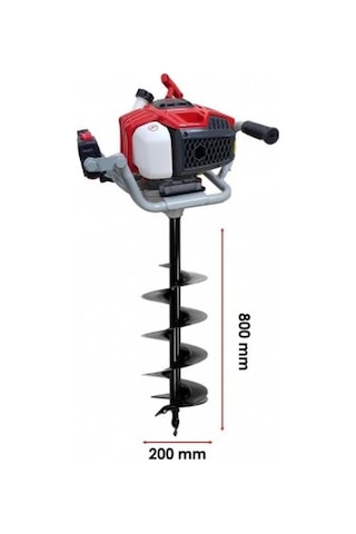Tomking Ea52p Toprak Burgu Makinası 200 Mm Tomking Ea52p Toprak Burgu Makinası 200 Mm