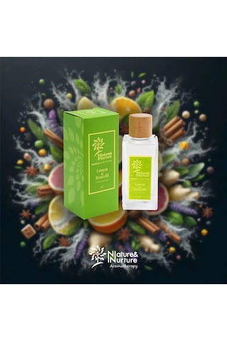 Nature & Nurture 80 Derece Limon & Zencefil Kolonyası 190 ML