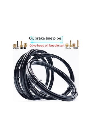 Teltree Erkek Kadın Üniversal Uygun Dayanıklı Nilon Dokuma Hidrolik Fren Hortumu Seti Tektro Seti, Bir Bisiklet İçin