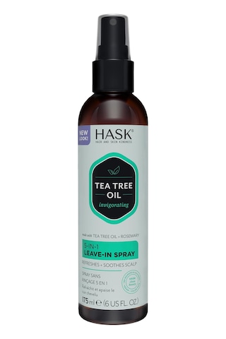 Hask Tea Tree Oil Canlandırıcı Çok Yönlü Durulanmayan Saç Spreyi 175ml