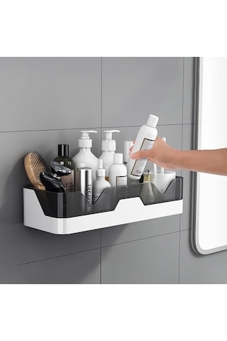 Tongxida Yeni Siyah Renkli Raflı Raf Organizatör Köşe Banyo Depolama Çok Renkli Çok Renkli