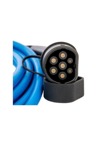 Ever Charger Tip2 Araç Şarj Kablosu ECO Mavi 7.5 M
