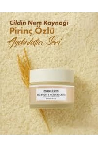 Maruderm Rice Bright & Moisture Cream 50 Ml