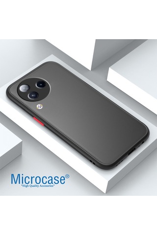 Xiaomi Civi 3 London Serisi Darbeye Dayanıklı Kılıf - Siyah Al341