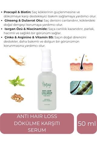 Msay Premium Skin Care Anti Hair Loss Serum, Dökülme Karşıtı Serum