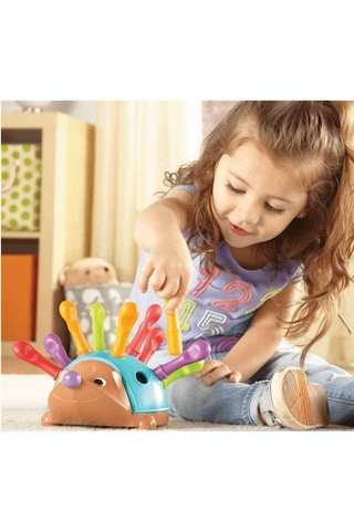 Learning Resources- Spike İnce Motor Becerilerini Ve Dengeyi Geliştiren Renkli Kirpi Oyunu