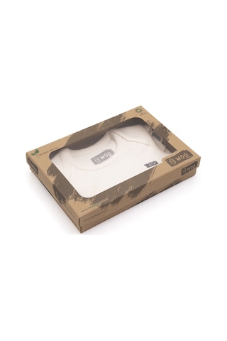 Woo Baby Ekru Askılı Body-zıbın 0-3m 56 Cm Ekru