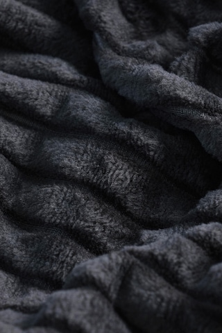 Merinos Modern Line 2 Parça Tek Kişilik Battaniye Seti - Antrasit