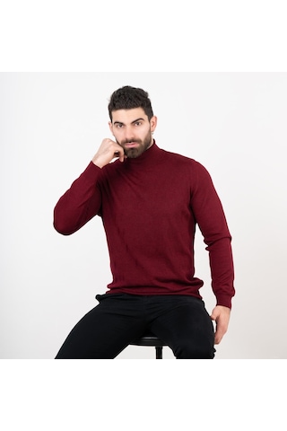 San&Fa Boğazlı Slimfit Erkek Triko Kazak (463171862)