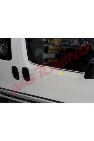 Fiat Fiorino Krom Cam Çıtası Takımı 2Prç Paslanmaz Çelik N11.4169