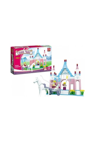 Ausini Fairyland 24502 Şato ve At Arabası Temalı 245 Parça