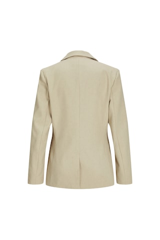 Jack & Jones Kadın Tek Dügmeli Keten Karışımlı Ceket - Ellis - 12268835 Feather Gray