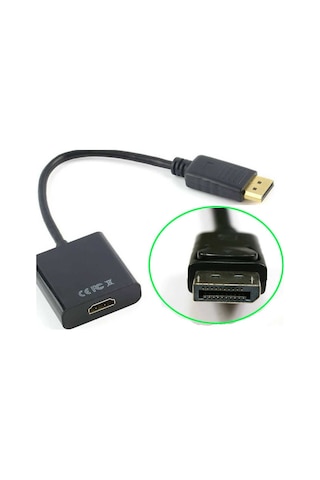Displayport To HDMI 4556A Display Port HDMI Çevirici Dönüştürücü Displayport To HDMI 4556A Display Port HDMI Çevirici Dönüştürücü