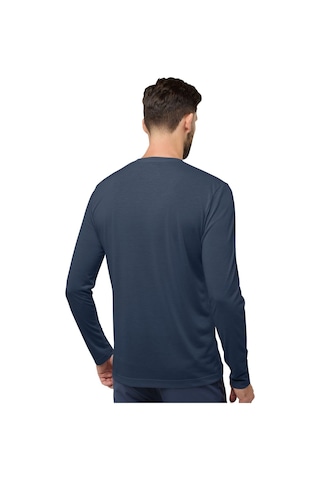 Jack Wolfskin A60291-c0412 Vonnan Ls T M Erkek Outdoor Tişört Renkli