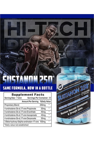 Hitech Sustann Testosterone Booster 250 30 Tablet
