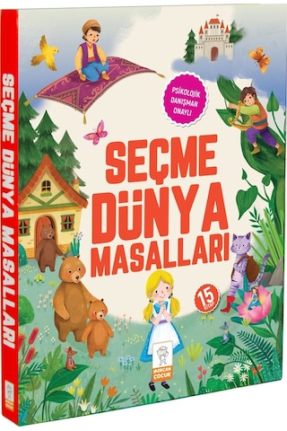 Seçme Dünya Masalları Resimli (15 Kitap Set) (5 Yaş Üstü