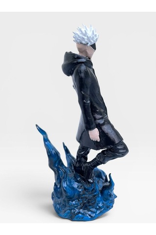 Jujutsu Kaisen Satoru Gojo Mavi Lanetli Enerji Efektli Anime Heykelcik 15 Cm