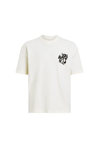 Wear Vexel Erkek Tişört Baskılı Kısa Kol T-shirt - Beyaz Çok Renkli