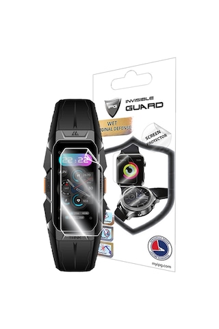 Kospet Tank X1 Black - Amaztım Ipg Hydrogel Ekran Koruyucu 4 Adet