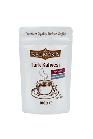 Fonksiyonel Türk Kahvesi Seti 3 100 Gr Kolojen-magnezyum Bromelain-inülin Aronya-c Vitamini Türk Kahvesi