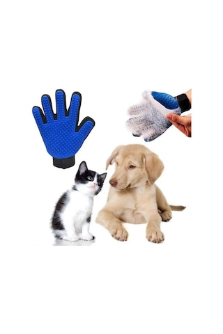 Busstier Evcil Hayvan Tüy Toplama Ve Kaşıma Eldiveni, Kedi Ve Köpekler İçin Nazik Masaj Etkili Tarama Aksesuarı