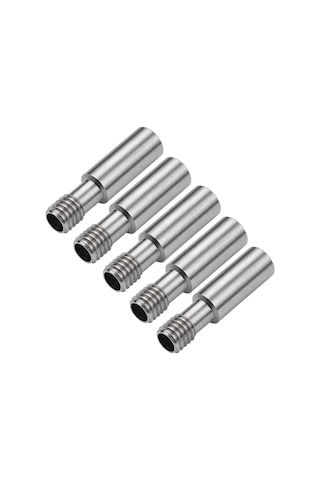 Neevoyu Stainless Steel M6 26mm Isı Borusu - 4mm İç Çaplı, Mk8 Ekstruder İçin, Cr-10/ender Serisi 3d Yazıcılar İçin, 5 Adet