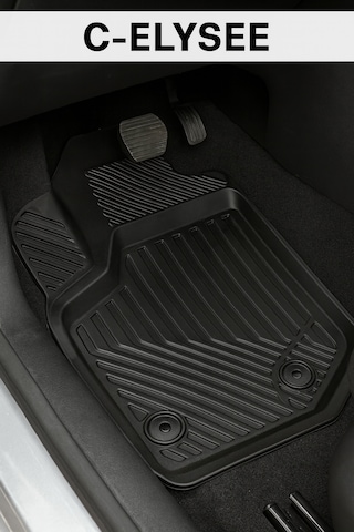 Citroën C-elysee 2012+ Uyumlu 3d Oto Paspas Premium
