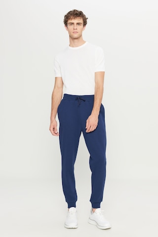 AC&Co / Altınyıldız Classics Erkek Lacı Pamuklu Standart Fit Beli Bağlamalı Desenli Yan Cepli Eşofman Altı Lacı