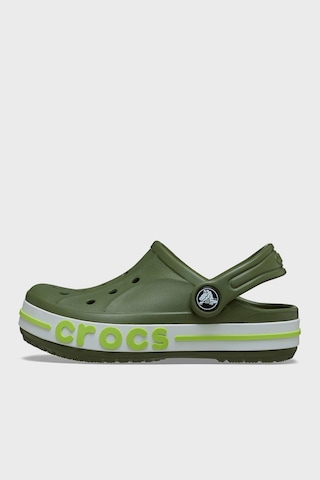 Crocs Bayaband Clog T Logolu Terlik Unisex Çocuk Terlik 207018-3cb Haki