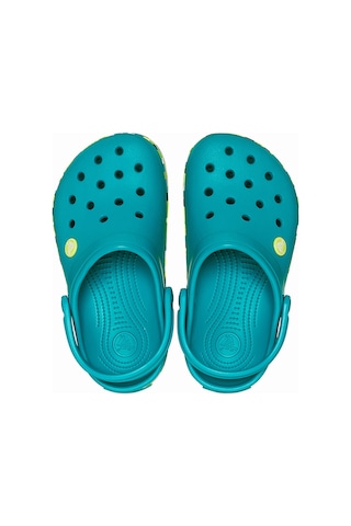 Crocs Crocband Glow Confetti Çocuk Terlik Yesıl