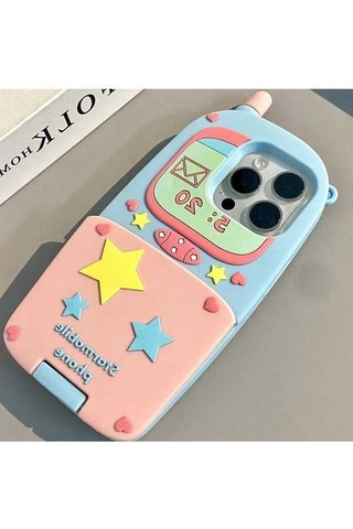 Bloomnest 日本&韓国風色鈴星İphone Uyumlu 15 Pro Maxフィットケース Sanbuyosで登録 Diğer