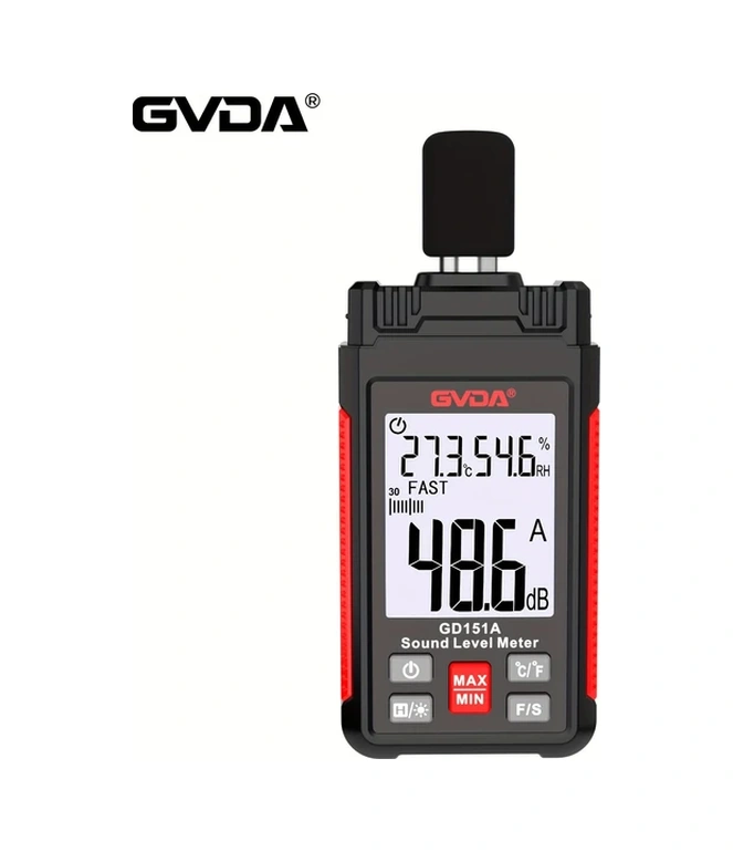 Willowhaven Gvda Taşınabilir Ses Seviye Ölçer Gd151a A Ağırlık 30 130db Gürültü Ölçüm Cihazı