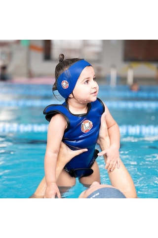 Owlishop Owli Swimwarm Üşütmeyen Bebek Mayosu Mavi