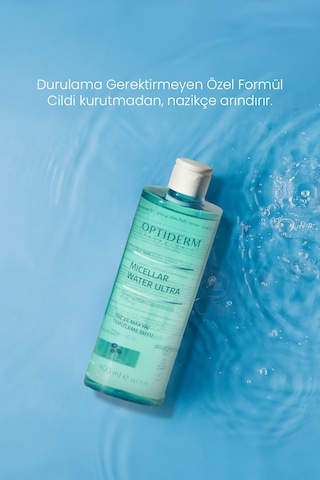 Optiderm Micellar Yüz Ve Makyaj Temizleme Suyu 400 Ml