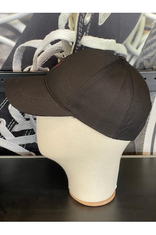 Hamze Polo Nakışlı Gabardin Kumaş Unisex Cap Şapka Siyah - Kırmızı