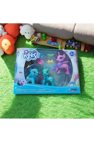 Pony 3'lü Kutulu Aksesuarlı Kzl-c803-1
