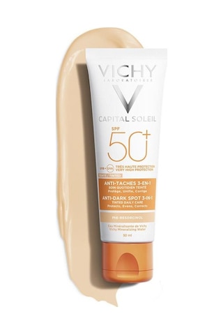Vichy Capital Soleil Dark Spots Leke Karşıtı Krem SPF50+ 50 ML