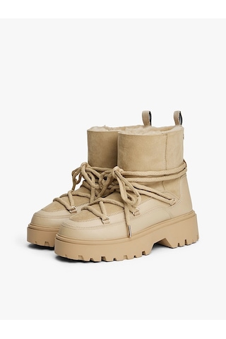Tommy Hilfiger Kadın Bot Fw0fw08996acc Bej