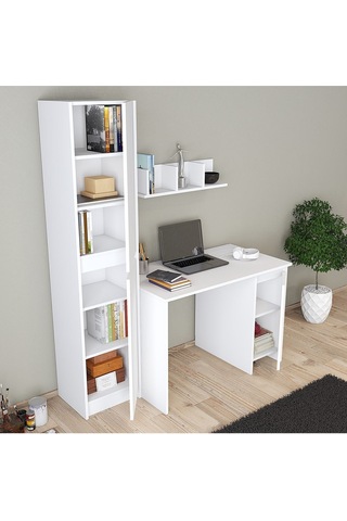 Umg Mobilya Ege-astira Çalışma Masası, Bilgisayar Masası Beyaz