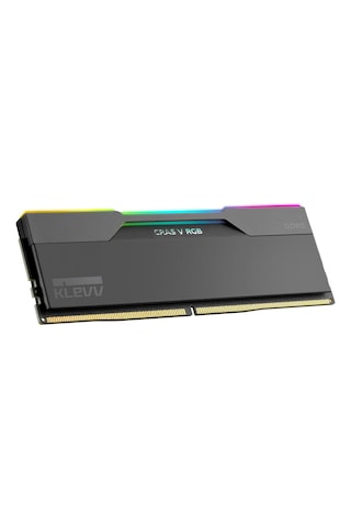 Klevv Cras V Rgb 128gb 2x64gb 6000mhz Cl32 Intel Xmp 3.0 Amd Expo Ddr5 Obsidian Black Ram Kd5cgub80-60a320g