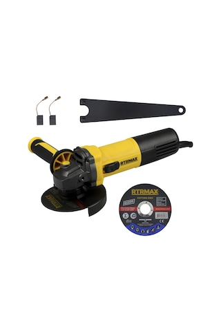 Rtrmax RTM1095 Avuç Taşlama Makinası 125 mm 950 W Devir Ayarlı