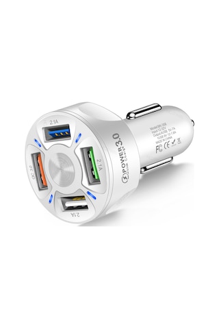 Reedark 35w Hızlı Şarj 4'ü 1 Arada Araç Usb Adaptörü - 12-32v Otomobil, Suv Ve Off-road İçin