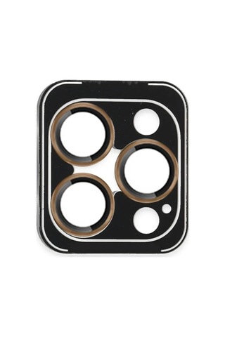 Joko Apple Uyumlu iPhone 16 Pro Max Pvd Metal Kamera Lens - Gold Diğer