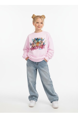 Seabubbles Manifest Kız Çocuk Sweatshirt St10612 Pembe