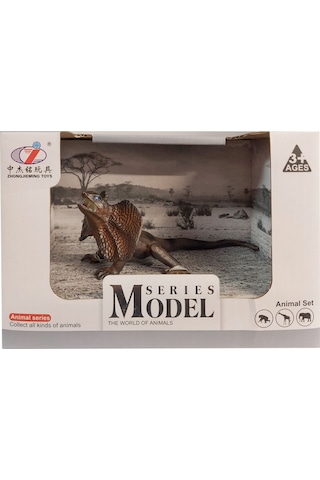 Calimera Toys Hayvan Figürleri Oyuncak Fırfırlı Kertenkele Hayvan