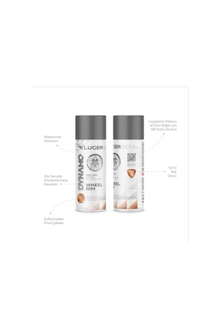 Kluger Gri Oto Jant Sprey Boyası 512